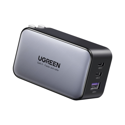 Cargador de Pared / 65 W / 3 Puertos / 2 USB-C + 1 USB-A / G