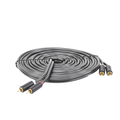 Cable de Audio 2 RCA Macho a 2 RCA Macho / 5 Metros (16.40 P