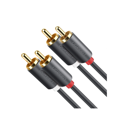 Cable de Audio 2 RCA Macho a 2 RCA Macho / 5 Metros (16.40 P