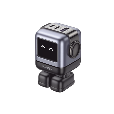 Cargador de Escritorio / 65W / 3 Puertos / 2 USB-C + 1 USB-A