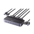 Conmutador KVM HDMI / 4K@60Hz HDR / 2 Entradas 1 Salida / 4 