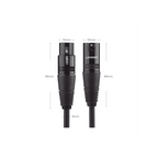 Cable XLR Balanceado / 3 Pines Macho a Hembra / 10 m (32.8 f