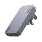 Cargador Rápido GaN / 65W / 3 Puertos / PD 3.0 / PPS / QC 4.