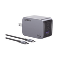 Cargador de Pared / 65W / 3 Puertos / 2 USB-C / 1 USB-A / Ga