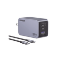 Cargador de Escritorio / 100 W / 3 Puertos / 2 USB-C + 1 USB