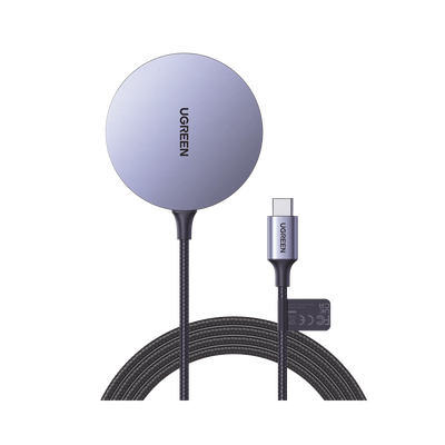 Cargador Inalámbrico Magnético / 15W / Tecnología MagSafe / 