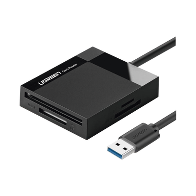Lector de Tarjetas USB-A 3.0 / 4 en 1 / CompactFlash / SD / 