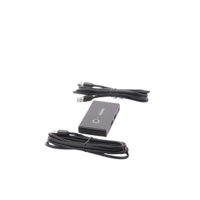 Conmutador USB / 4 Puertos USB 3.0 / 2 PC / Switch Manual / 