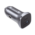 Cargador de Auto / 24W / USB-A + USB-C / PD3.0 + QC3.0 / 12-