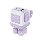 Cargador de Escritorio / 65W / 3 Puertos / 2 USB-C + 1 USB-A