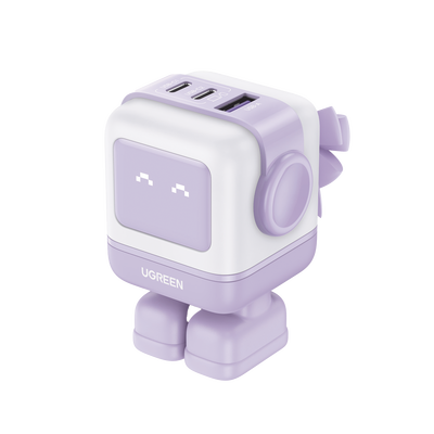 Cargador de Escritorio / 65W / 3 Puertos / 2 USB-C + 1 USB-A