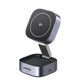 Cargador Inalámbrico 2 en 1 / Qi 2 15W / Base Auriculares 5W