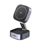 Cargador Inalámbrico 2 en 1 / Qi 2 15W / Base Auriculares 5W