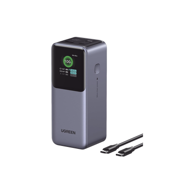 Power Bank / 20000mAh / 130W Max / 3 Salidas / PD 3.0 / QC3.