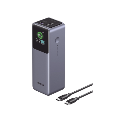 Power Bank / 25000mAh / 200W Total / 140W USB-C1 + 100W USB-