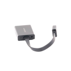 Adaptador HDMI a VGA / 1080P@60Hz / Audio 3.5mm / Alimentaci