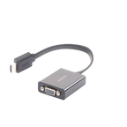 Adaptador HDMI a VGA / 1080P@60Hz / Audio 3.5mm / Alimentaci