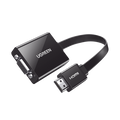 Adaptador HDMI a VGA / 1080P@60Hz / Audio 3.5mm / Alimentaci
