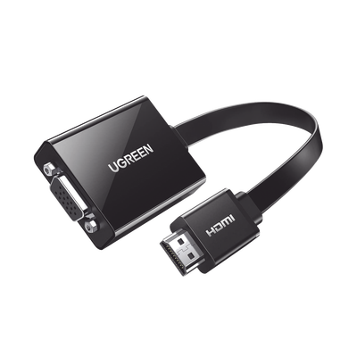 Adaptador HDMI a VGA / 1080P@60Hz / Audio 3.5mm / Alimentaci