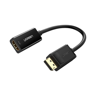 Convertidor DisplayPort a HDMI / 4K@30Hz / HDR / 3D / Cable 