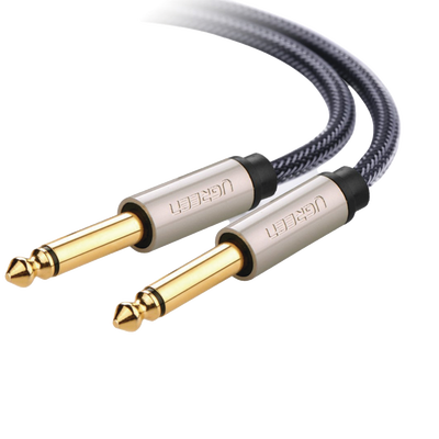 Cable de Audio Mono / 6.35 mm (1/4") Macho a Macho / 10 m (3