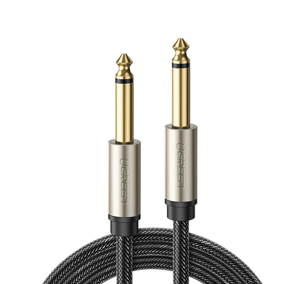Cable de Audio Mono / 6.35 mm (1/4") Macho a Macho / 10 m (3