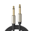 Cable de Audio Mono / 6.35 mm (1/4") Macho a Macho / 10 m (3