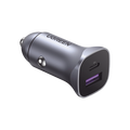 Cargador de Auto / 30W / 2 Puertos USB-A y USB-C / 12-24 VCD