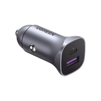 Cargador de Auto / 30W / 2 Puertos USB-A y USB-C / 12-24 VCD