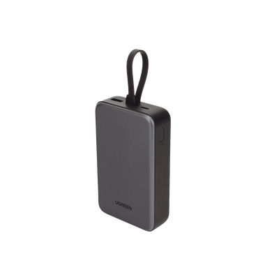 Power Bank Portatil | 20000mAh (74Wh) | 30W | Con Cable USB-C Incorporad — UGREEN