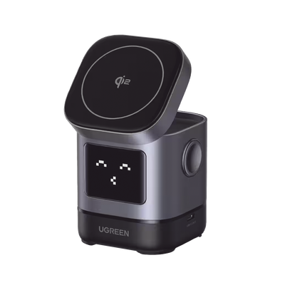 Cargador Inalámbrico / Qi2 15W / Triple Carga Simultánea / P