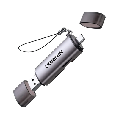 Lector de Tarjetas / USB-C 3.1 + USB-A 3.0 / 5 Gbps / Dual R