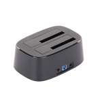 Estación de Acoplamiento Doble Bahía / USB 3.0 / SATA III / 