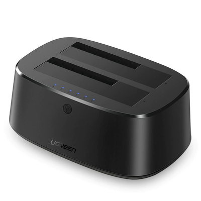 Estación de Acoplamiento Doble Bahía / USB 3.0 / SATA III / 