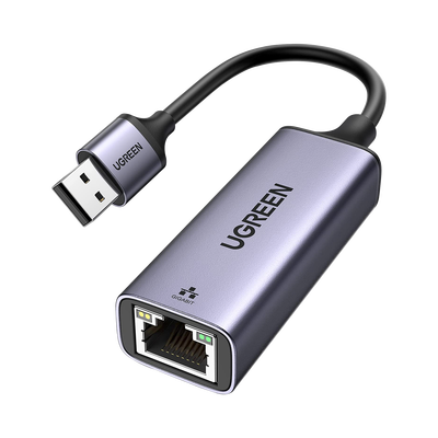 Adaptador de Red USB-A 3.0 a RJ45 Admite 10 — UGREEN