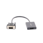 Adaptador VGA a HDMI / 1080P@60Hz / Audio 3.5mm / USB-C 5V /