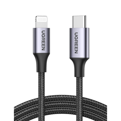 Cable USB-C a Lightning / 2 m (6.56 ft) / Certificado MFi / 