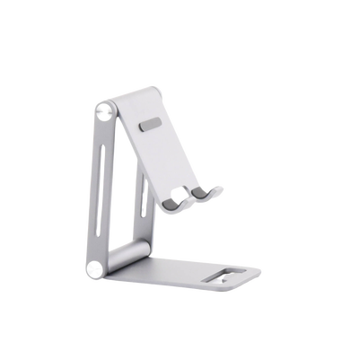 Soporte para Teléfono Celular / Aluminio / Ajustable / Plega