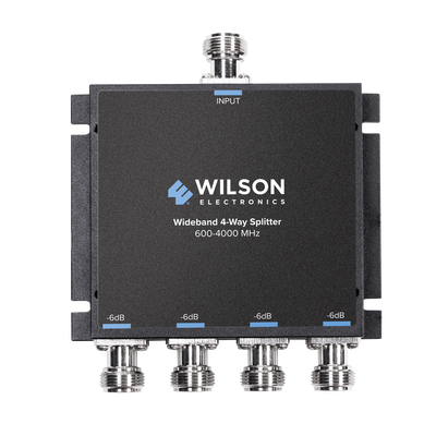 Divisor de potencia / 4 salidas / 50 Ohm / 600-4000 MHz / N-