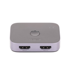 Conmutador HDMI 2.1 / 8K @60Hz / 4K @120Hz / 48Gbps / 2×1 / 