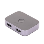 Conmutador HDMI 2.1 / 8K @60Hz / 4K @120Hz / 48Gbps / 2×1 / 