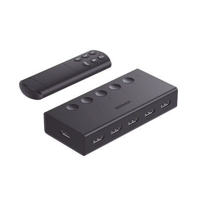 Conmutador HDMI / 5 Entradas 1 Salida / 4K@60Hz / HDMI 2.0 /