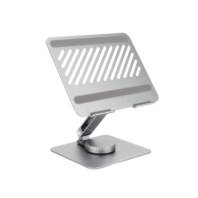 Soporte Giratorio para Laptop / Rotación 360° con Bloqueo / 