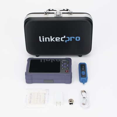 OTDR Touch para Pruebas en los Enlaces de Fibra Óptica Multimodo — LINKEDPRO BY EPCOM