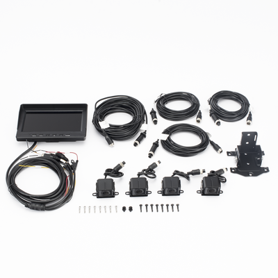 Sistema de Monitoreo Vehicular 4 Cámaras 1080p — HIKVISION