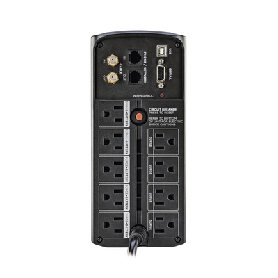 UPS de 1000 VA 600 W Topología Línea Interactiva — CYBERPOWER