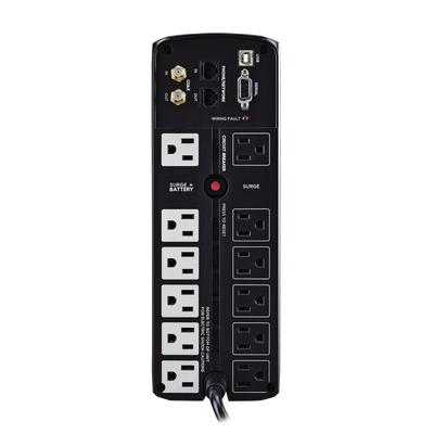 UPS Línea Interactiva 1500 VA 900 W 12 Tomas NEMA 5-15R — CYBERPOWER