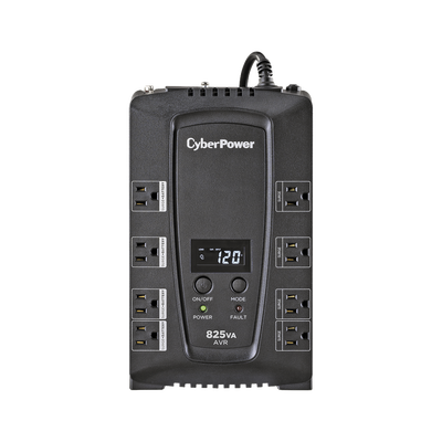 UPS Línea Interactiva 825 VA 450 W 8 Tomas NEMA 5-15R — CYBERPOWER
