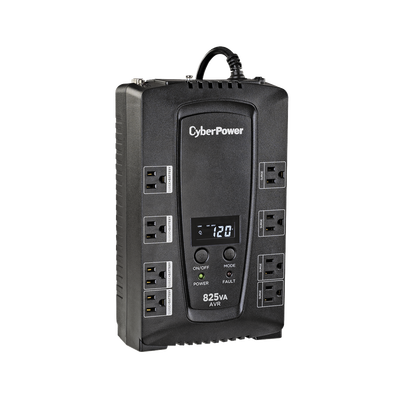 UPS Línea Interactiva 825 VA 450 W 8 Tomas NEMA 5-15R — CYBERPOWER