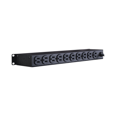 PDU Básico Rack 10 Salidas NEMA 5-15R 15 Amp — CYBERPOWER